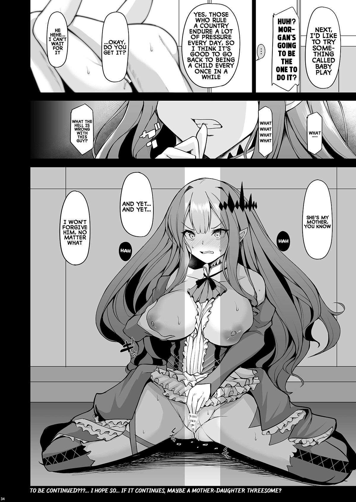 Hentai Manga Comic-The Queen is my Wife-Read-33